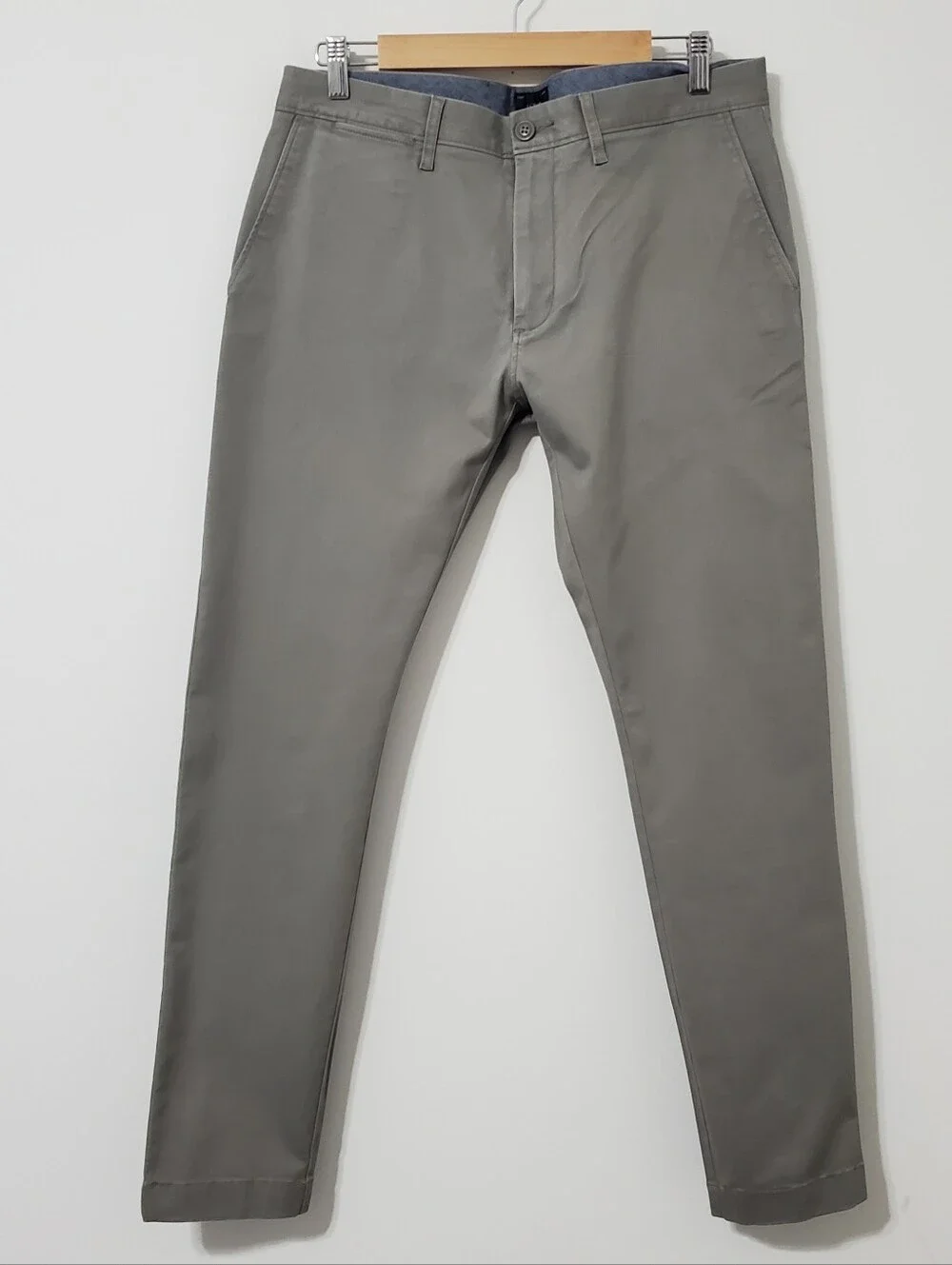 J. Crew 250 Skinny Chinos Taupe Mens 32 Waist
